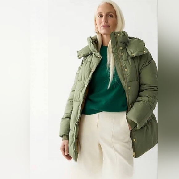 J. Crew Chateau Puffer Coat